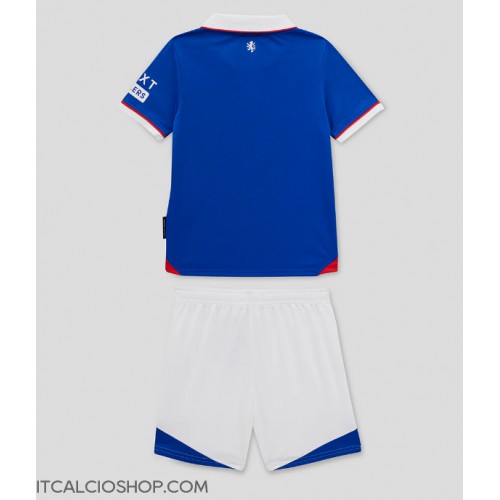 Rangers Prima Maglia Bambino 2025-26 Manica Corta (+ Pantaloni corti)